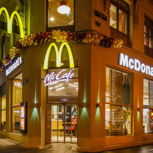 McDonald's 1010 Wien, Rotenturmstraße 29 Straßenansicht