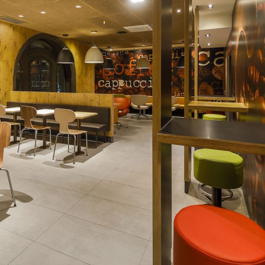McDonald's 1010 Wien, Rotenturmstraße 29 Innenraum