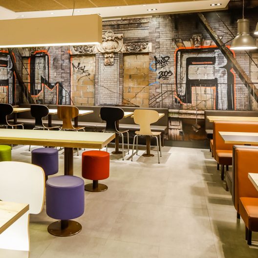 McDonald's 1010 Wien, Rotenturmstraße 29 Innenraum