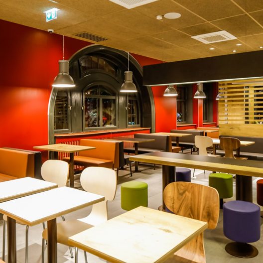 McDonald's 1010 Wien, Rotenturmstraße 29 Innenraum