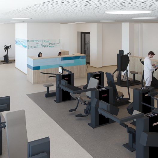 BG Klinik Bad Reichenhall - Raum 2003 Innenraum