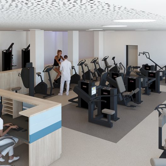 BG Klinik Bad Reichenhall - Raum 2003 Innenraum