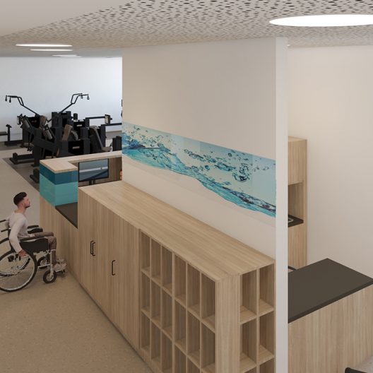 BG Klinik Bad Reichenhall - Raum 2003 Innenraum