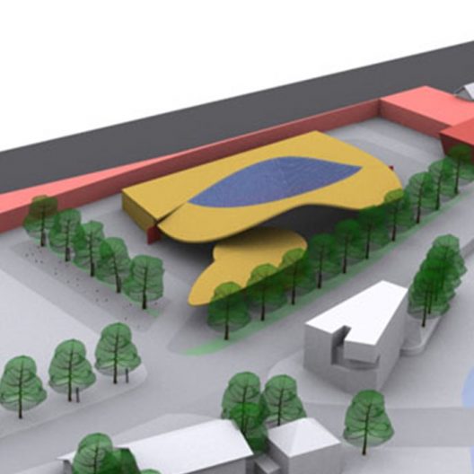 Toyota Frey Salzburg, Aigner Straße Baumassenmodell