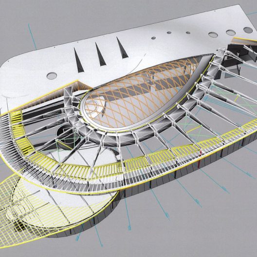 Toyota Frey Salzburg, Aigner Straße Tragkonstruktion Schauräume