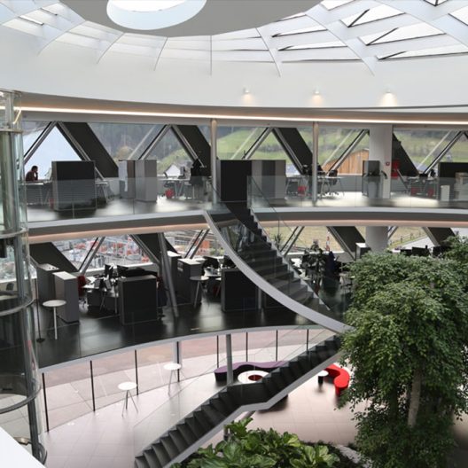 Geislinger Bad St. Leonhard - Bürogebäude Atrium