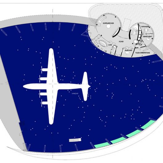Salzburg Airport - Hangar 7 und 8 Hangar 7 - Ebene 0