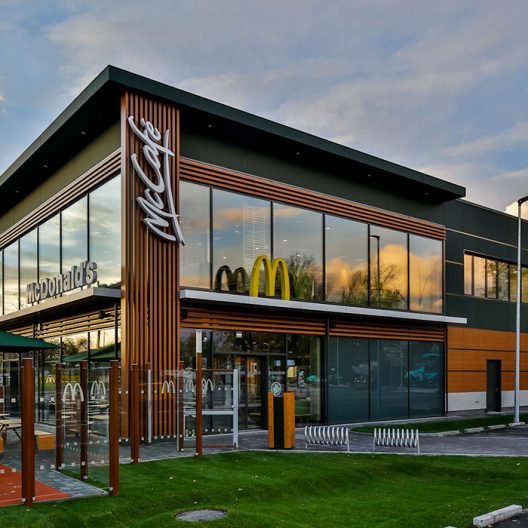 McDonald's 1220 Wien, Seestadtstraße Außenansicht