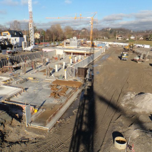 Bärgründe Baustellenfoto