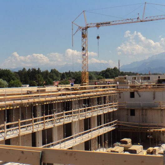 Bärgründe Baustellenfoto