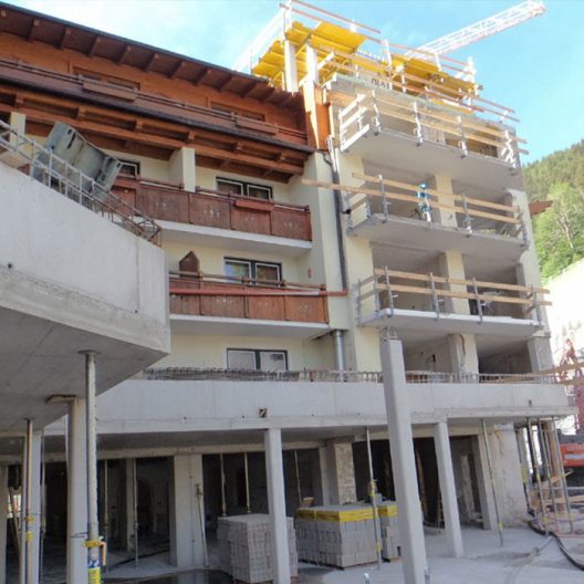 Hotel Edelweiss Erweiterung Baustellenfoto 1
