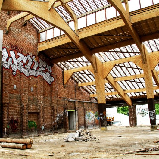 Panzerhalle Baustellenfoto 4