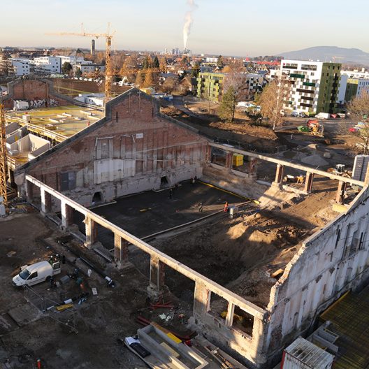Panzerhalle Baustellenfoto 7